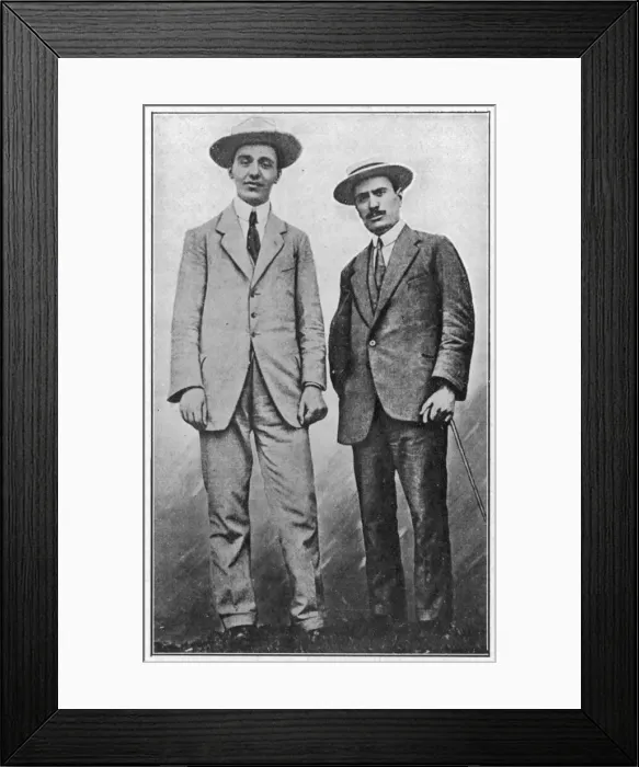 Framed Print : MUSSOLINI & CORRIDONI Framed Print : MUSSOLINI & CORRIDONI