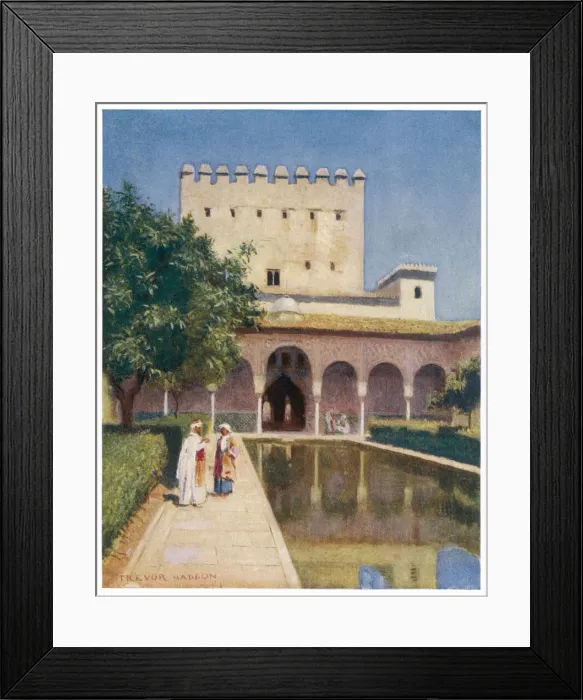 Framed Print : GRANADA / ALHAMBRA TOWER Framed Print : GRANADA / ALHAMBRA TOWER