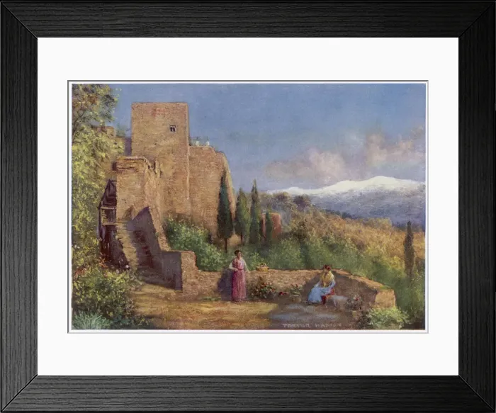 Framed Print : GRANADA / SIERRA NEVADA Framed Print : GRANADA / SIERRA NEVADA