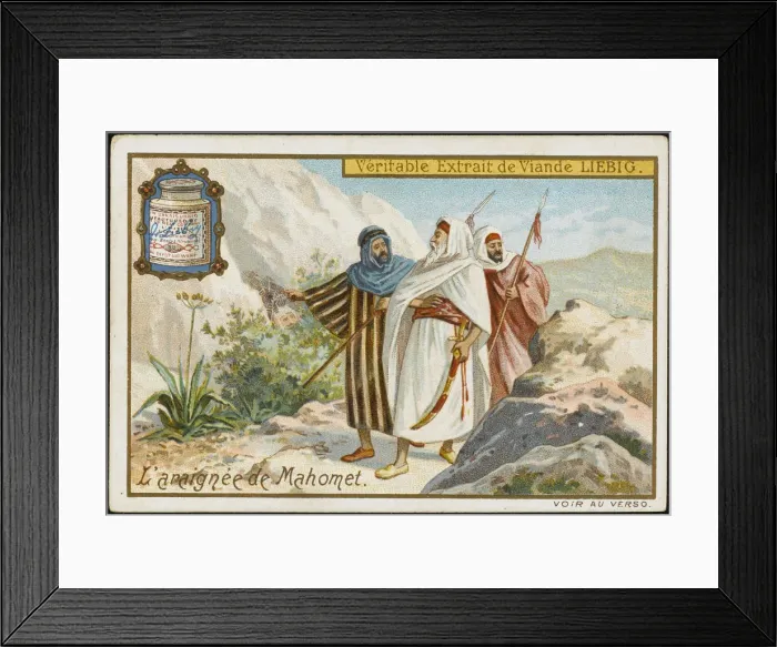 Framed Print : MAHOMET & SPIDER MYTH Framed Print : MAHOMET & SPIDER MYTH