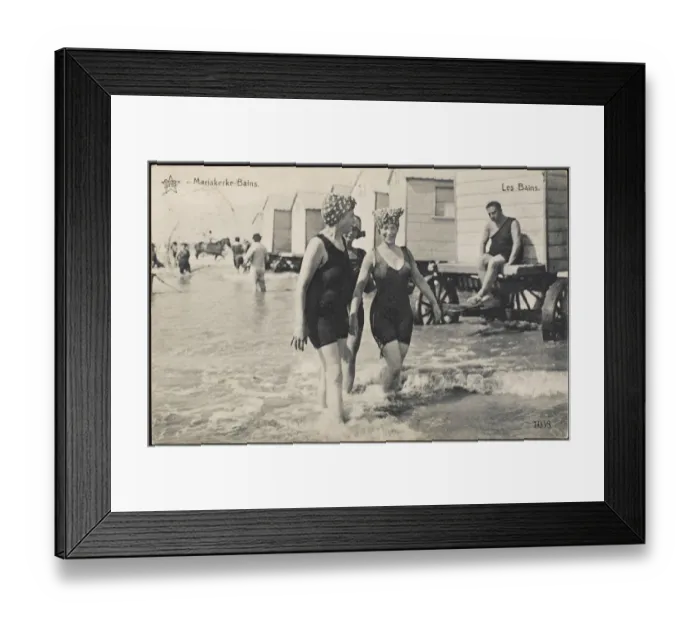 Framed Print : SWIMWEAR / BELGIUM 1913 Framed Print : SWIMWEAR / BELGIUM 1913