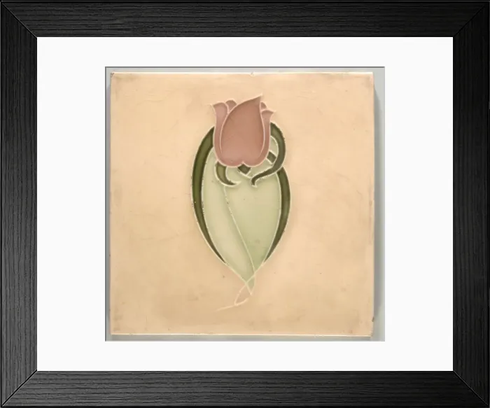 Framed Print : ART NOUVEAU TILE DESIGN3 Framed Print : ART NOUVEAU TILE DESIGN3