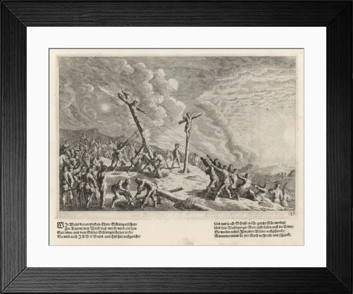 Framed Print : JESUS CRUCIFIED (BAURN) Framed Print : JESUS CRUCIFIED (BAURN)