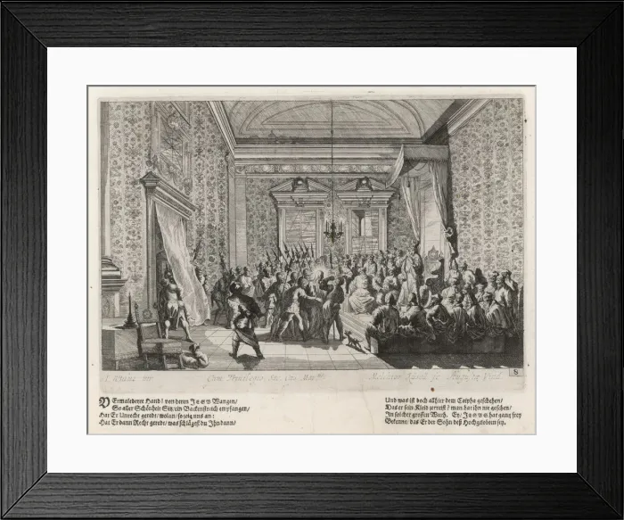 Framed Print : JESUS AND THE PRIESTS Framed Print : JESUS AND THE PRIESTS