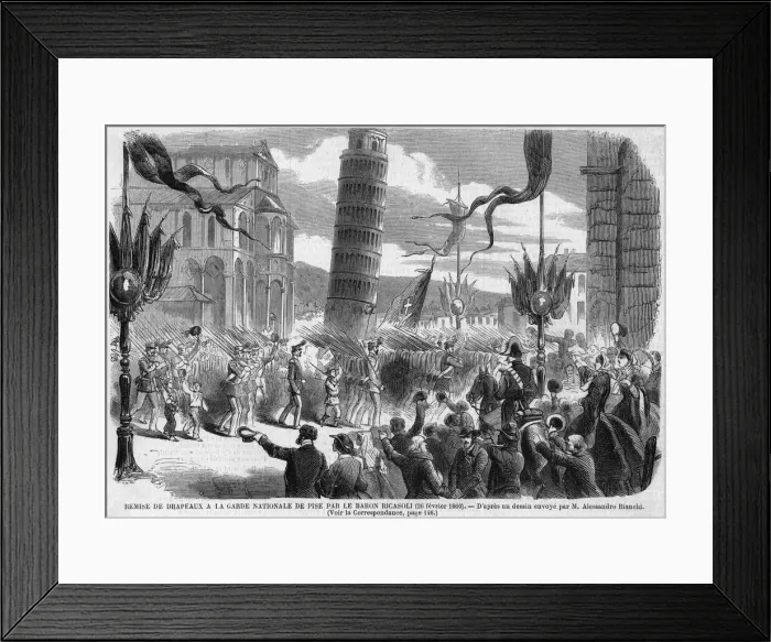 Framed Print : GUARDS AT PISA Framed Print : GUARDS AT PISA