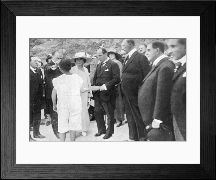 Framed Print : MUSSOLINI & ARISTOCRACY Framed Print : MUSSOLINI & ARISTOCRACY