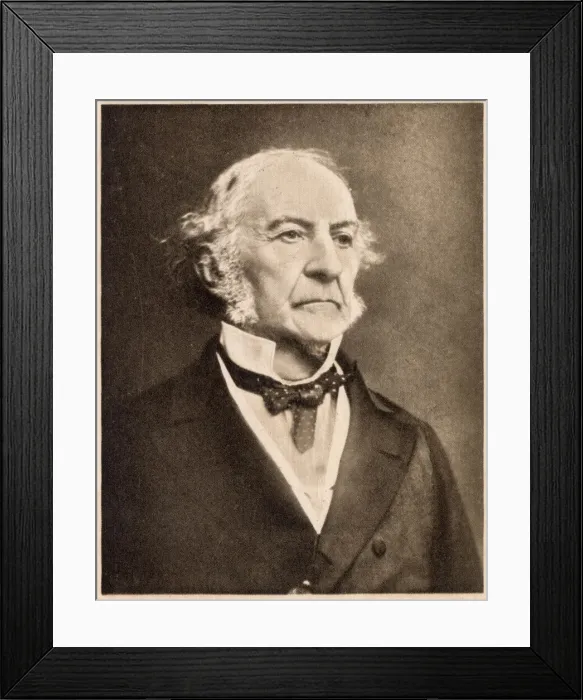 Framed Print : William Ewart Gladstone (1809 - 1898), British statesman and Liberal politician Framed Print : William Ewart Gladstone (1809 - 1898), British statesman and Liberal politician