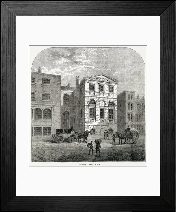 Framed Print : Cordwainers Hall, Distaff Lane Framed Print : Cordwainers Hall, Distaff Lane