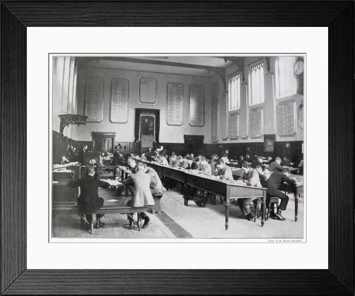 Framed Print : Cheltenham, Public School 1890s Framed Print : Cheltenham, Public School 1890s