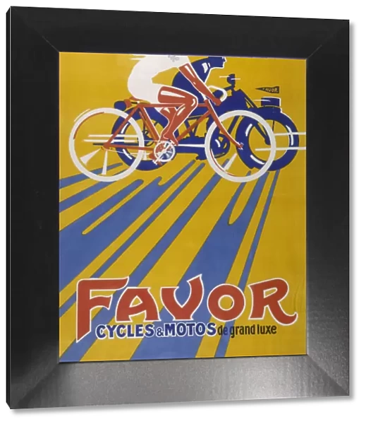 FAVOR CYCLES POSTER