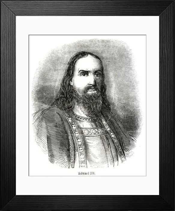 Framed Print : Edward III of England Framed Print : Edward III of England