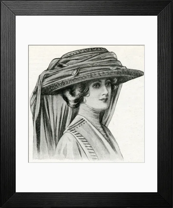 Framed Print : Womens fashion 1912 Framed Print : Womens fashion 1912