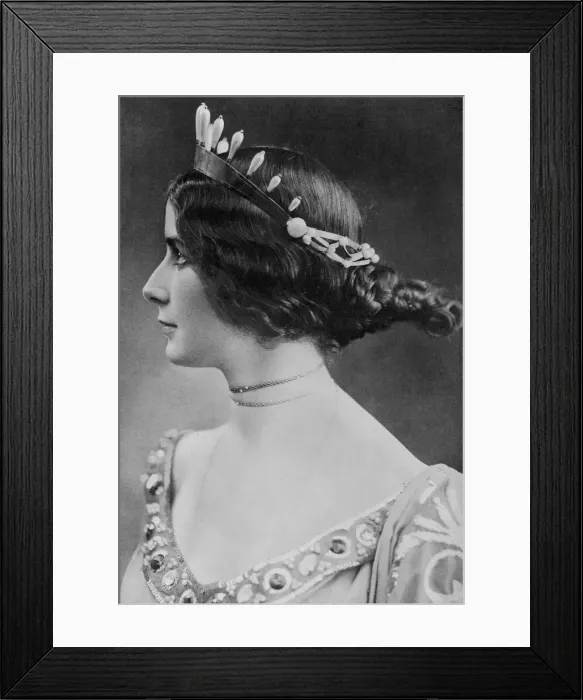 Framed Print : Mlle Cleo de Merode Framed Print : Mlle Cleo de Merode