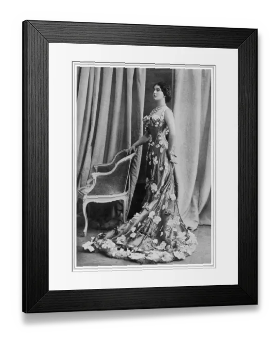 Framed Print : The Parisians of Paris: La Cavalieri Framed Print : The Parisians of Paris: La Cavalieri