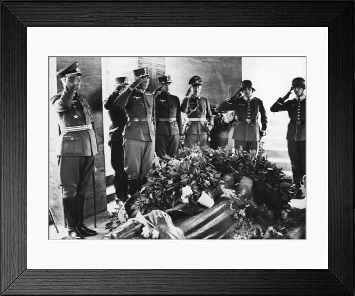Framed Print : Austrian officers - Anschluss Framed Print : Austrian officers - Anschluss
