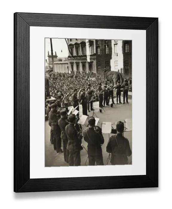 Framed Print : Austrian regiment Anschluss Framed Print : Austrian regiment Anschluss