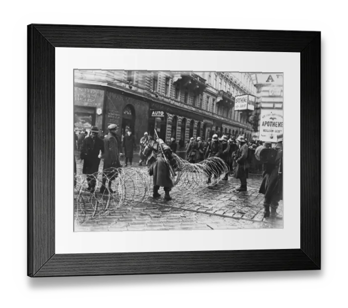 Framed Print : Austrian army - Anschluss Framed Print : Austrian army - Anschluss
