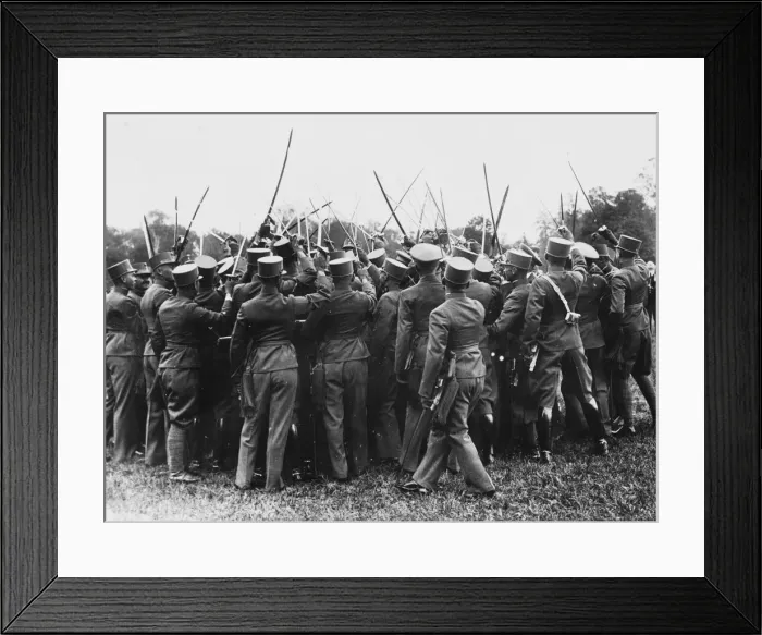 Framed Print : Austrian officer - Anschluss Framed Print : Austrian officer - Anschluss