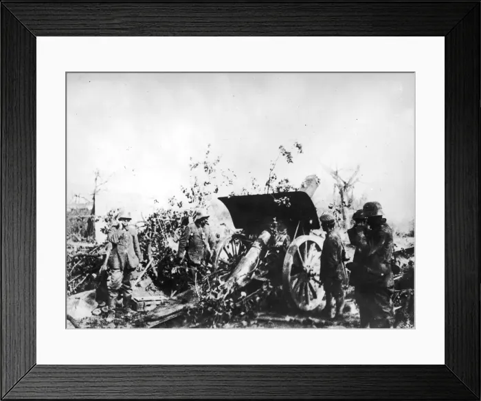 Framed Print : German howitzer pre-WWII Framed Print : German howitzer pre-WWII