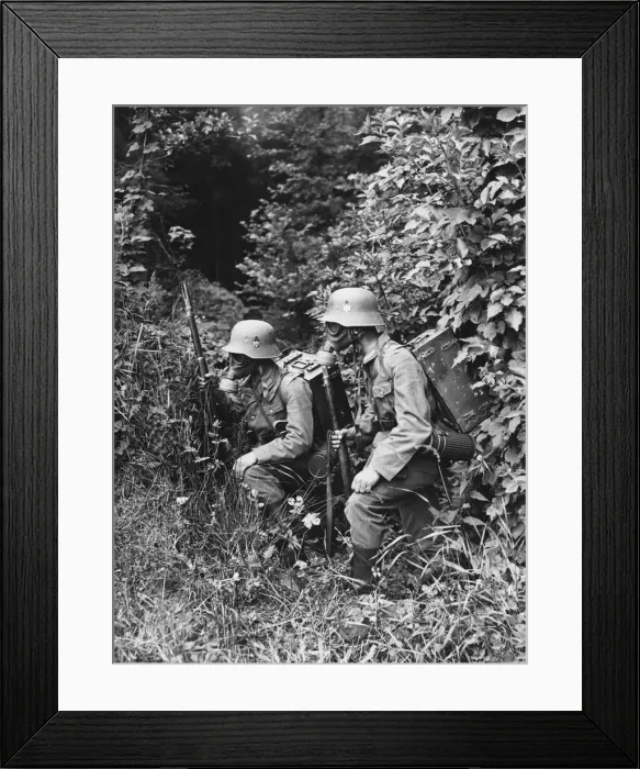 Framed Print : German soldiers WWII Framed Print : German soldiers WWII