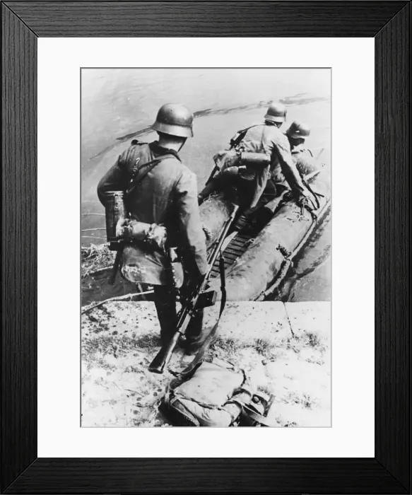 Framed Print : German soldiers WWII Framed Print : German soldiers WWII