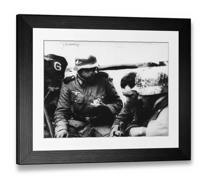 Framed Print : German soldiers WWII Framed Print : German soldiers WWII