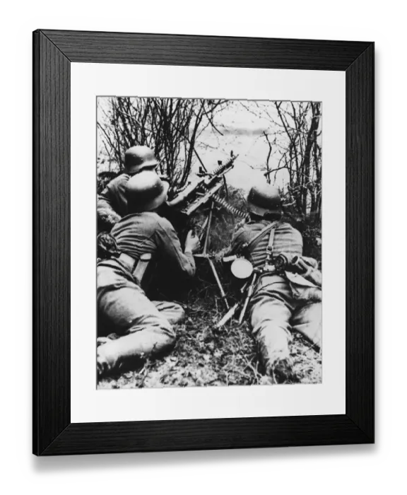 Framed Print : German troops WWII Framed Print : German troops WWII