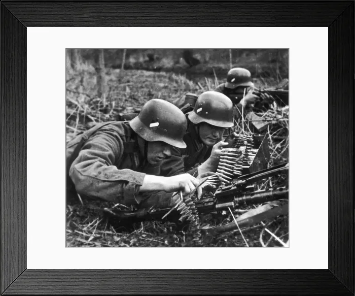 Framed Print : German troops WWII Framed Print : German troops WWII
