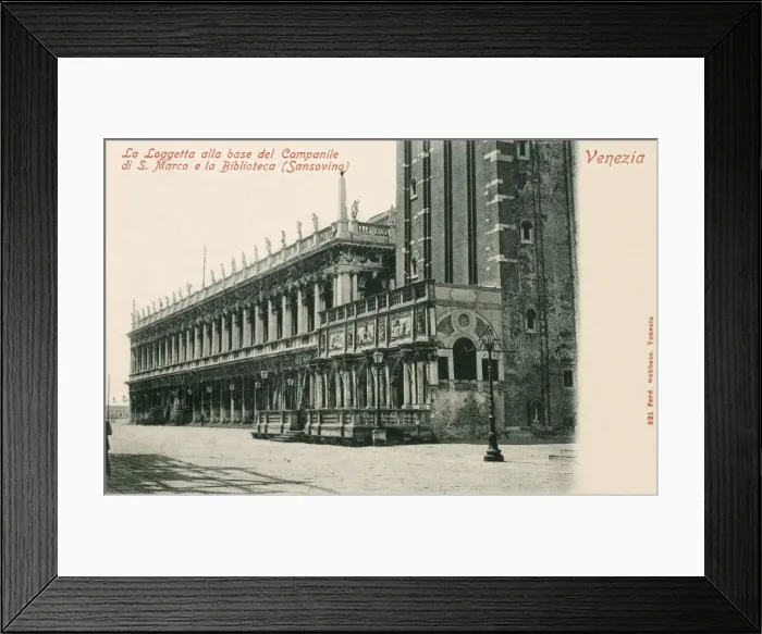 Framed Print : Italy - Venice - Biblioteca Nazionale Marciana Framed Print : Italy - Venice - Biblioteca Nazionale Marciana