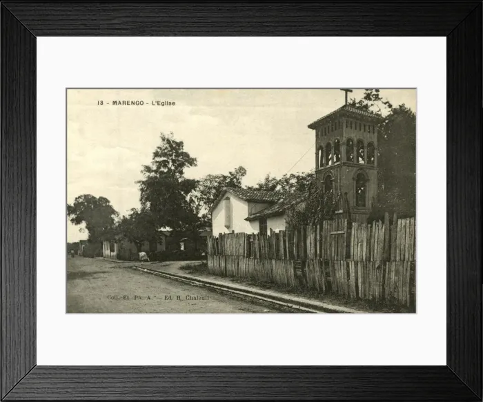 Framed Print : Algeria - Hadjout - The Church Framed Print : Algeria - Hadjout - The Church