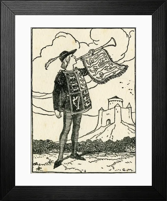 Framed Print : A Norman harbinger Framed Print : A Norman harbinger