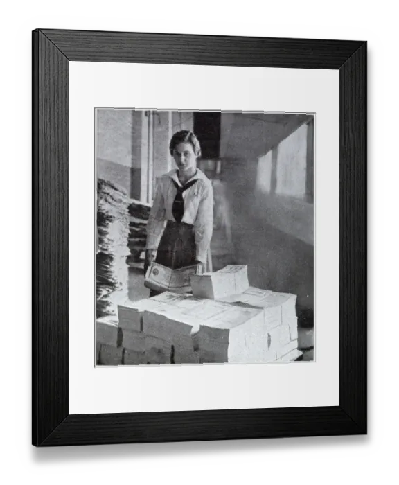 Framed Print : Liberty Loan, Preparing the Bonds at Washington U. S. A 1917 Framed Print : Liberty Loan, Preparing the Bonds at Washington U. S. A 1917