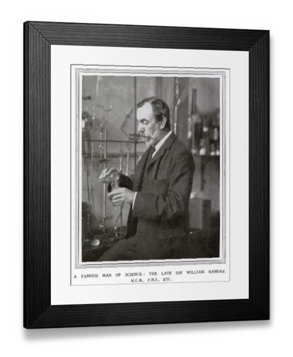 Framed Print : Sir William Ramsey Framed Print : Sir William Ramsey