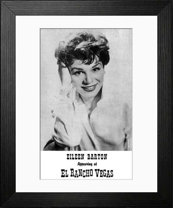 Framed Print : Eileen Barton - El Rancho Vegas Framed Print : Eileen Barton - El Rancho Vegas