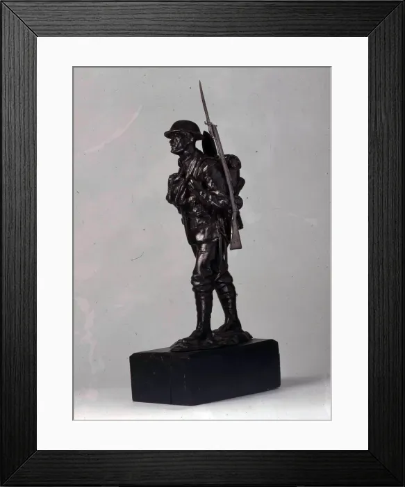 Framed Print : Corporal of the Scots Guards in Battle Order, WW1 Framed Print : Corporal of the Scots Guards in Battle Order, WW1
