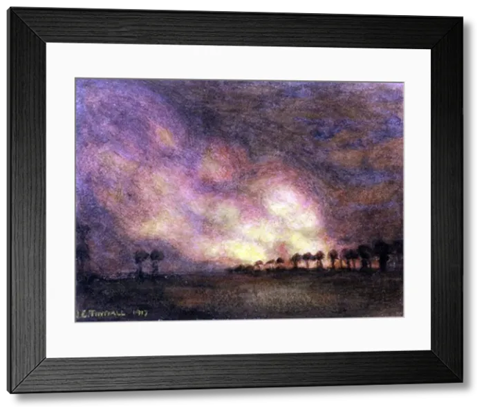 Framed Print : Armentieres area, billets on front edge of town, WW1 Framed Print : Armentieres area, billets on front edge of town, WW1