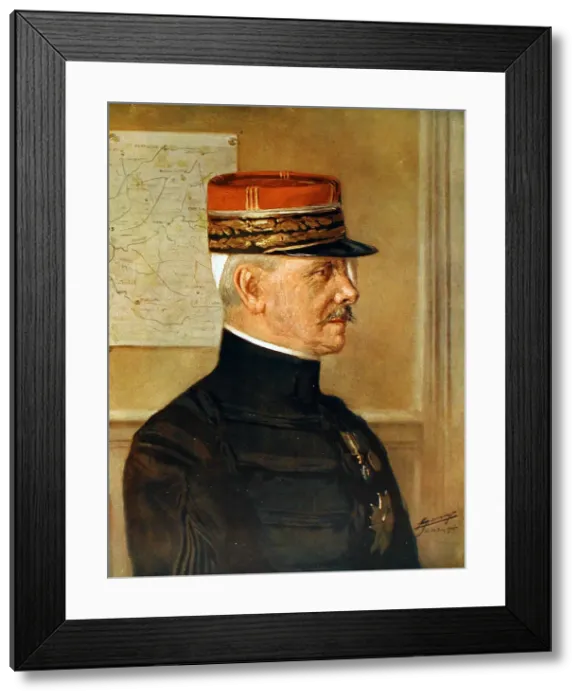 Framed Print : General Maunoury, dated 22nd / 23rd June 1915 Framed Print : General Maunoury, dated 22nd / 23rd June 1915