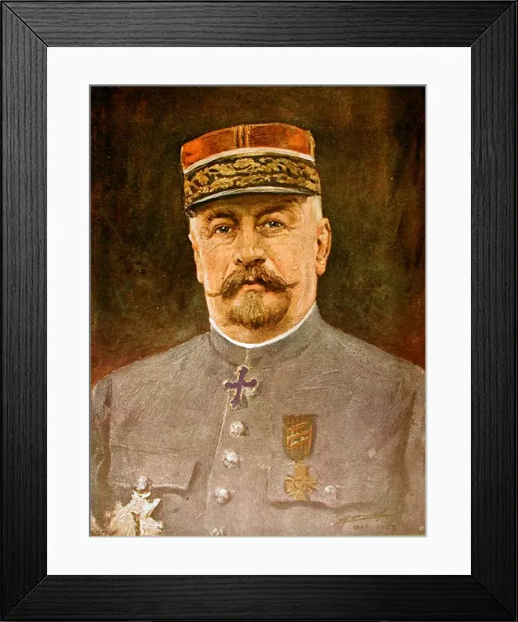Framed Print : General Berthelot, dated October 1915 Framed Print : General Berthelot, dated October 1915