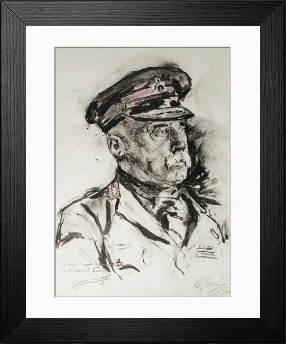 Framed Print : Field Marshal French, dated June 8th 1915 Framed Print : Field Marshal French, dated June 8th 1915