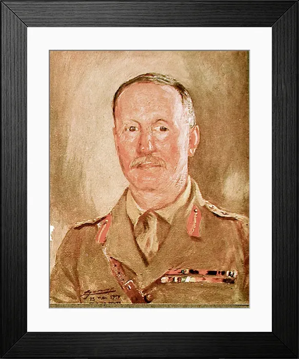 Framed Print : Lieutenant General Sir William Pulteney