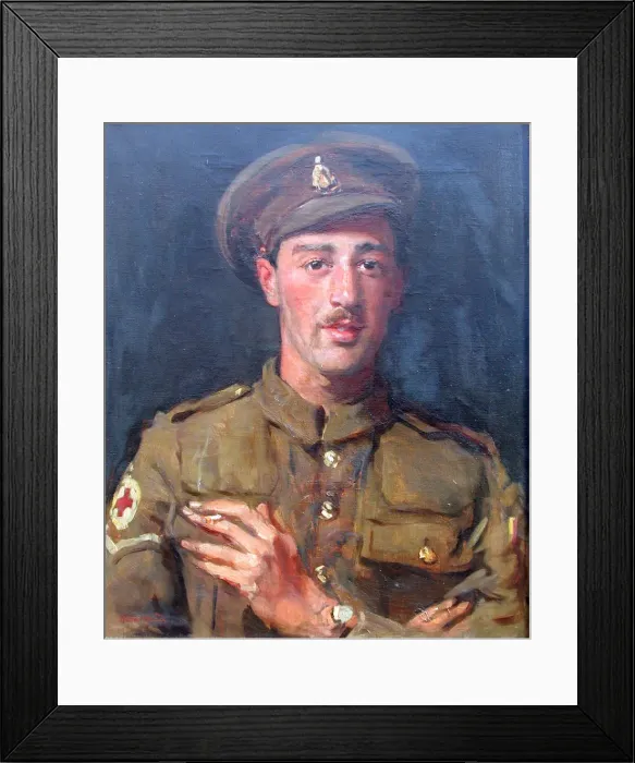 Framed Print : Corporal Billy Lance-Corporal stretcher bearer of RAMC Framed Print : Corporal Billy Lance-Corporal stretcher bearer of RAMC