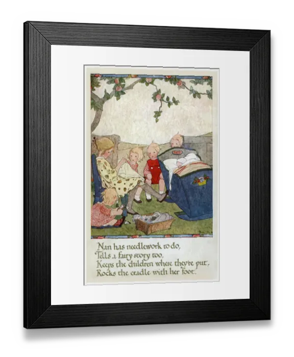 Framed Print : Joyous Days. Rie Cramer Framed Print : Joyous Days. Rie Cramer