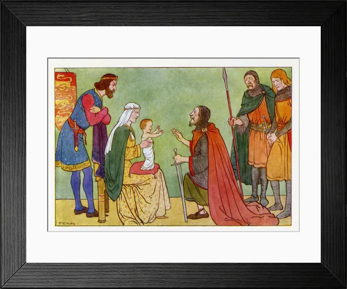 Framed Print : The First Prince of Wales Framed Print : The First Prince of Wales
