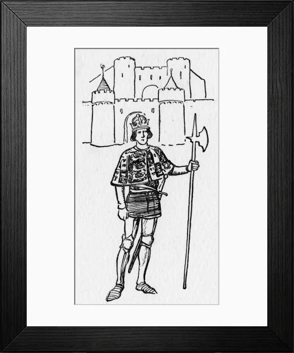 Framed Print : King Henry V Framed Print : King Henry V