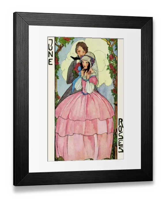 Framed Print : Months of the year. June Framed Print : Months of the year. June