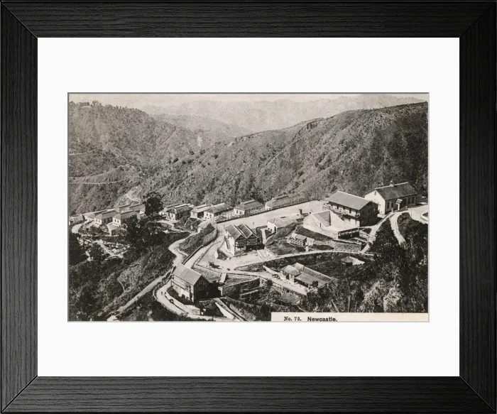 Framed Print : Village of Newcastle in the Mountains of Jamaica, Caribbean Framed Print : Village of Newcastle in the Mountains of Jamaica, Caribbean