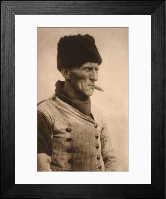 Framed Print : A citizen of Volendam, The Netherlands Framed Print : A citizen of Volendam, The Netherlands