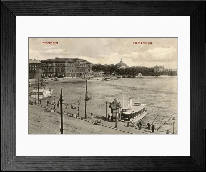 Framed Print : Sweden - Stockholm - The National Museum Framed Print : Sweden - Stockholm - The National Museum