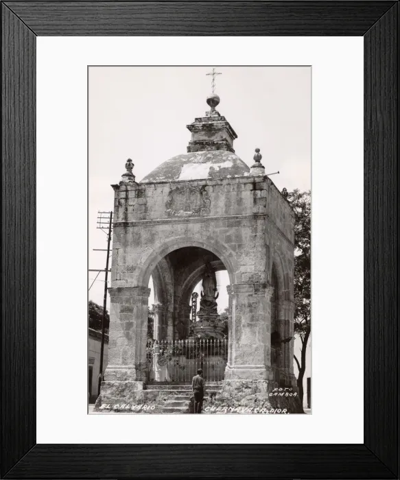 Framed Print : Cuernavaca, Mexico - El Calvario (The Calvary) Framed Print : Cuernavaca, Mexico - El Calvario (The Calvary)