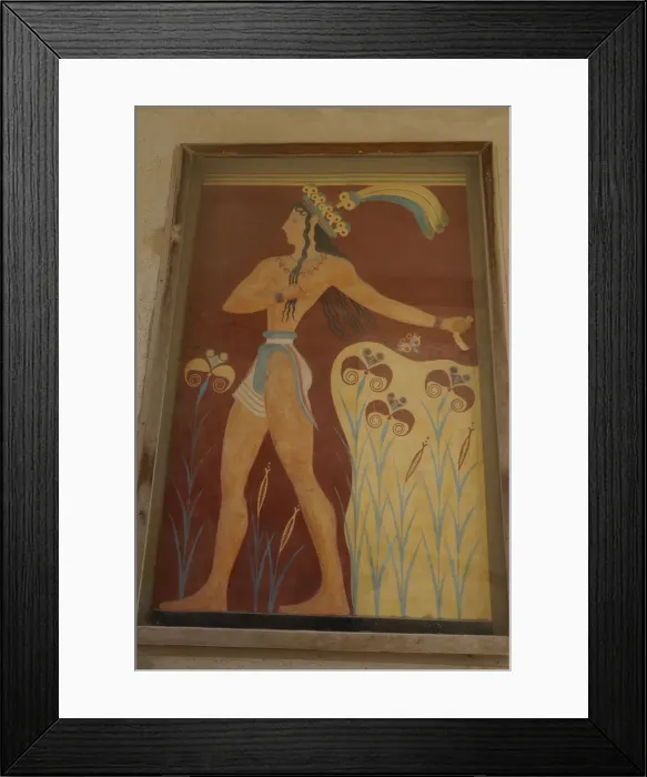 Framed Print : Knossos, Crete, Greece - Minoan Palace Framed Print : Knossos, Crete, Greece - Minoan Palace